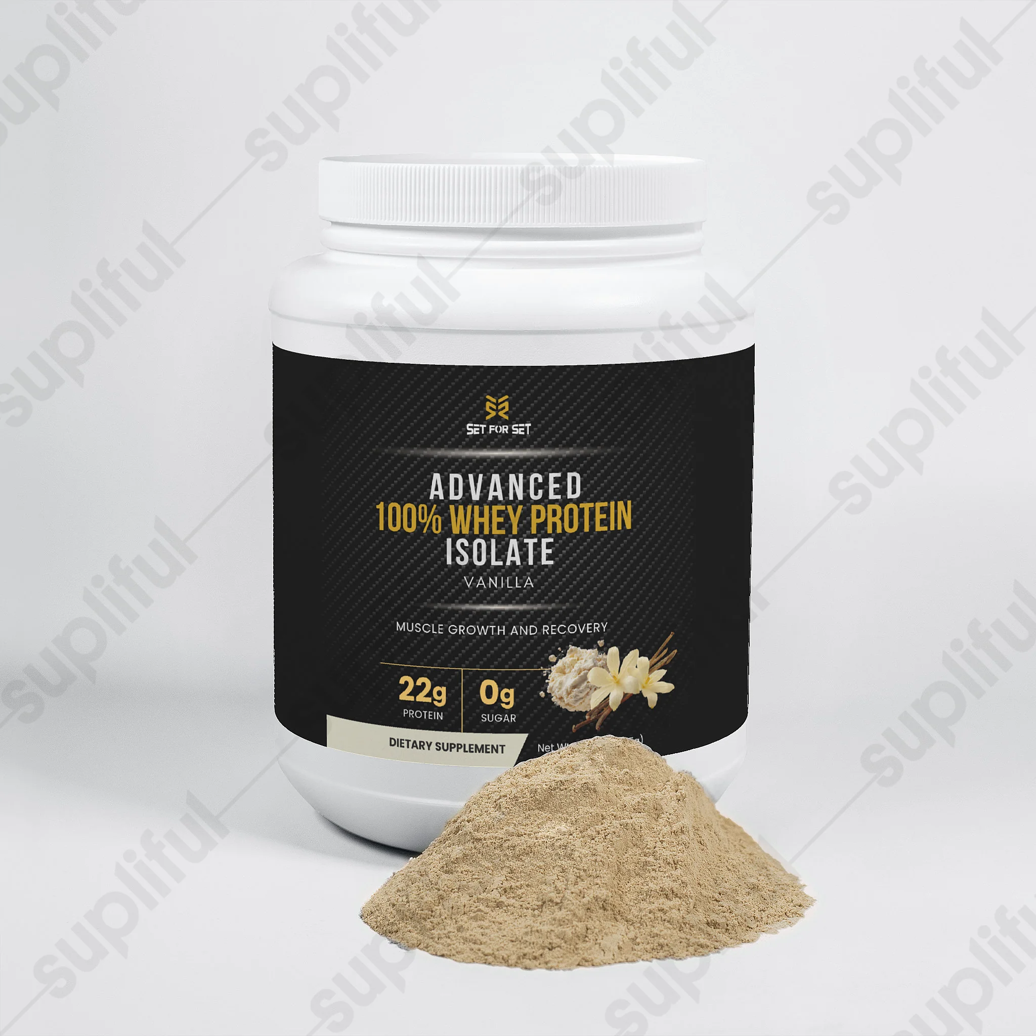 Vanilla Whey Protein Isolate for Lean Muscle and Recovery - Image 3