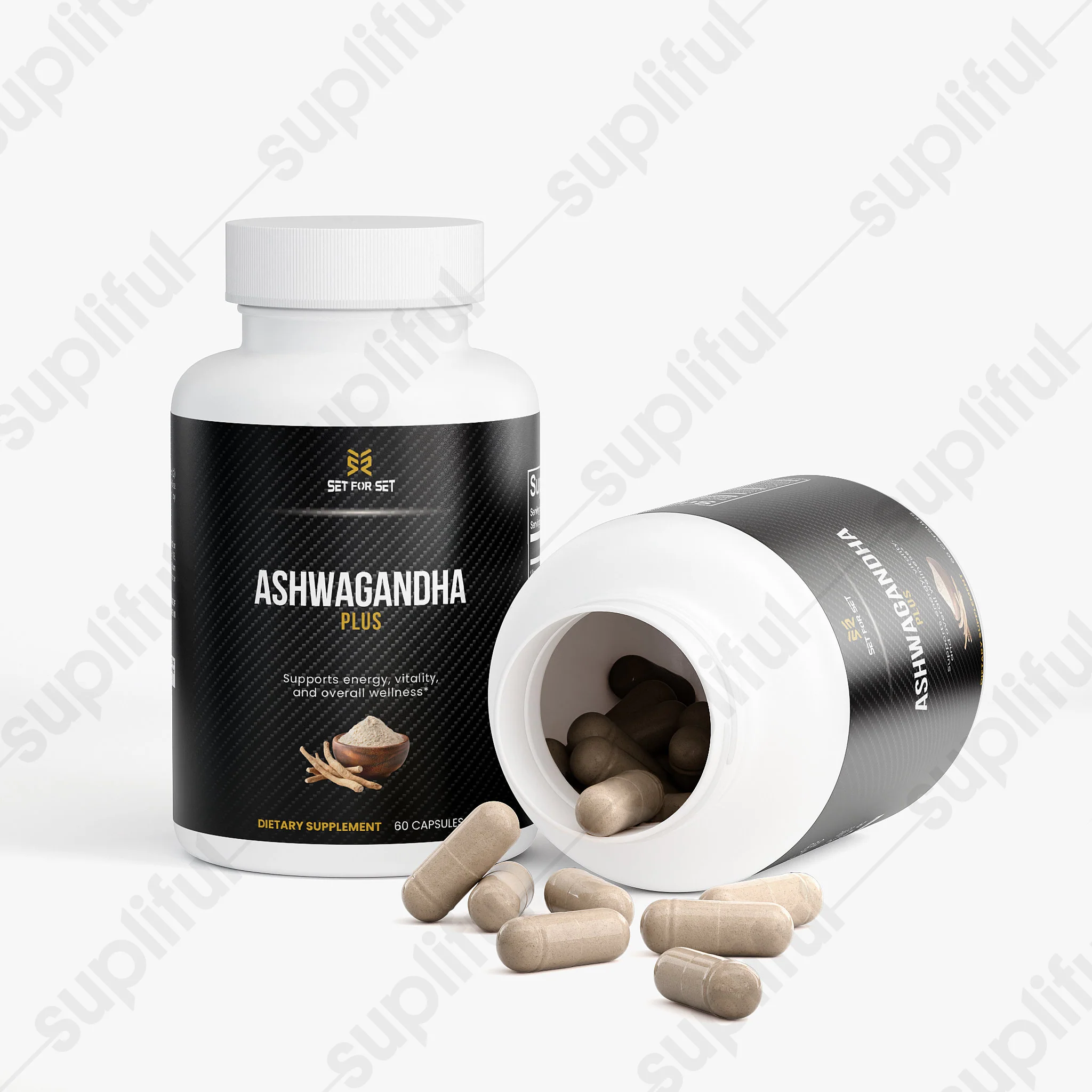 Ashwagandha Plus KSM-66 for Stress and Steady Energy - Image 3