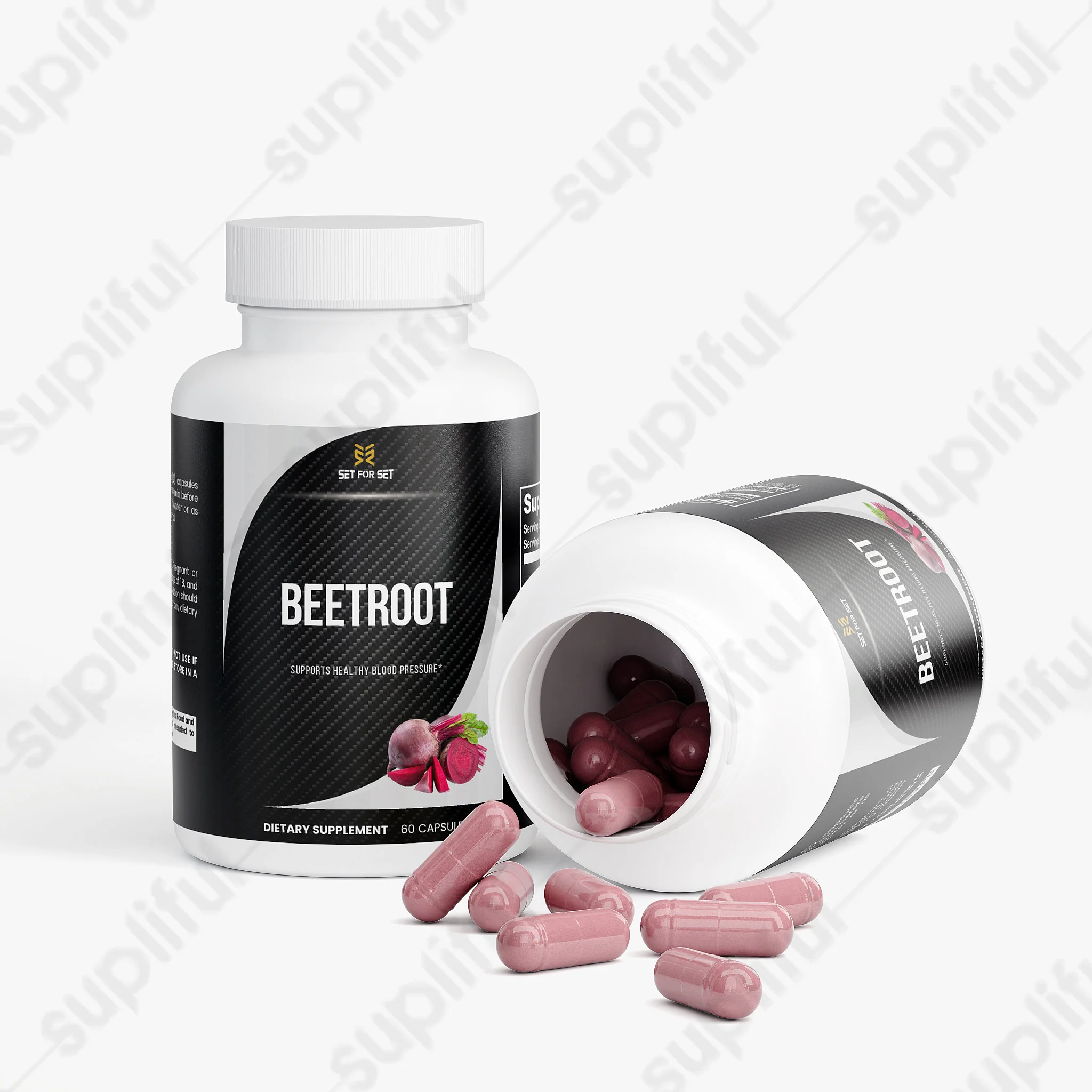 Beetroot Capsules for Nitric Oxide, Blood Flow and Endurance - Image 3