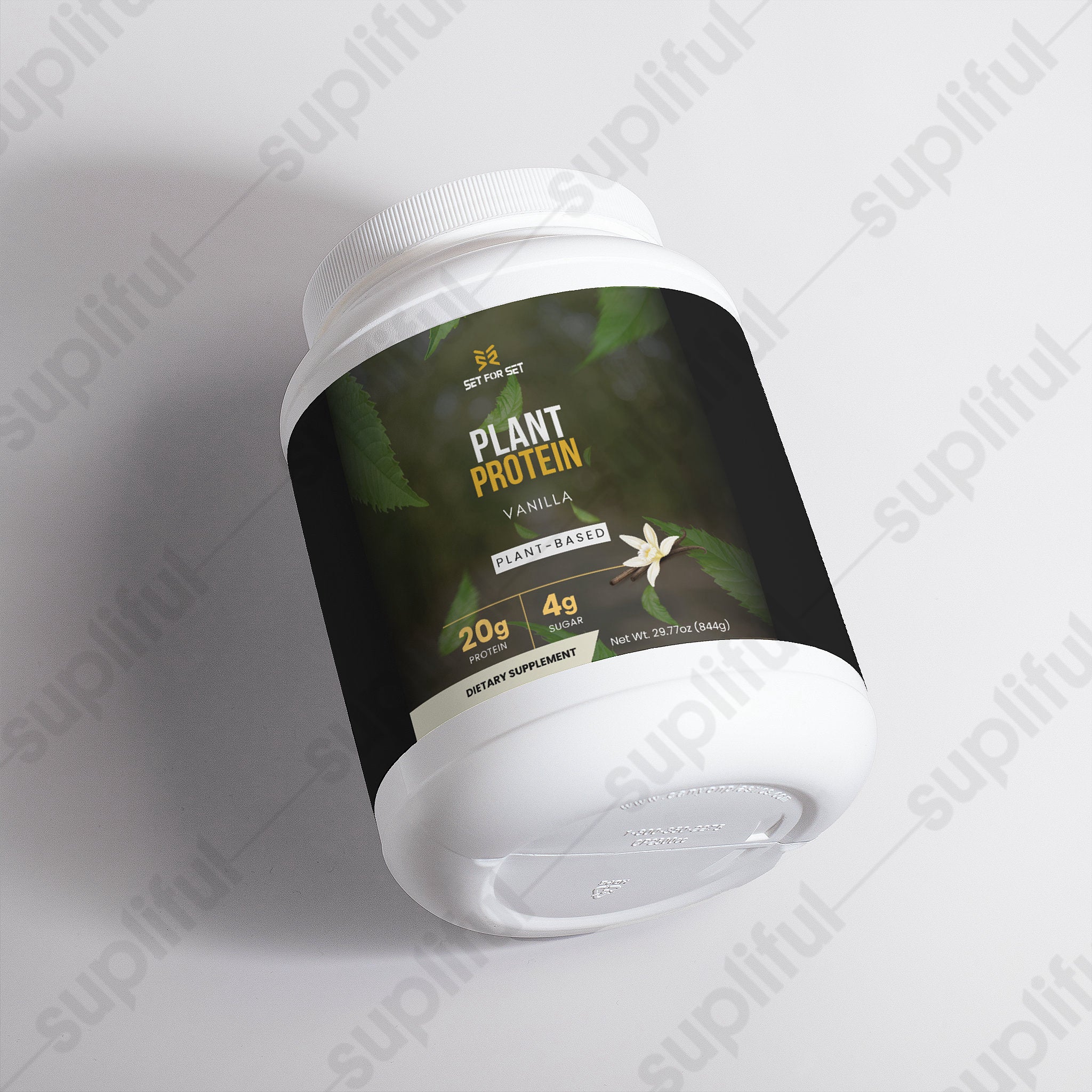 Vanilla Plant Protein Powder for Muscle Recovery - Image 3