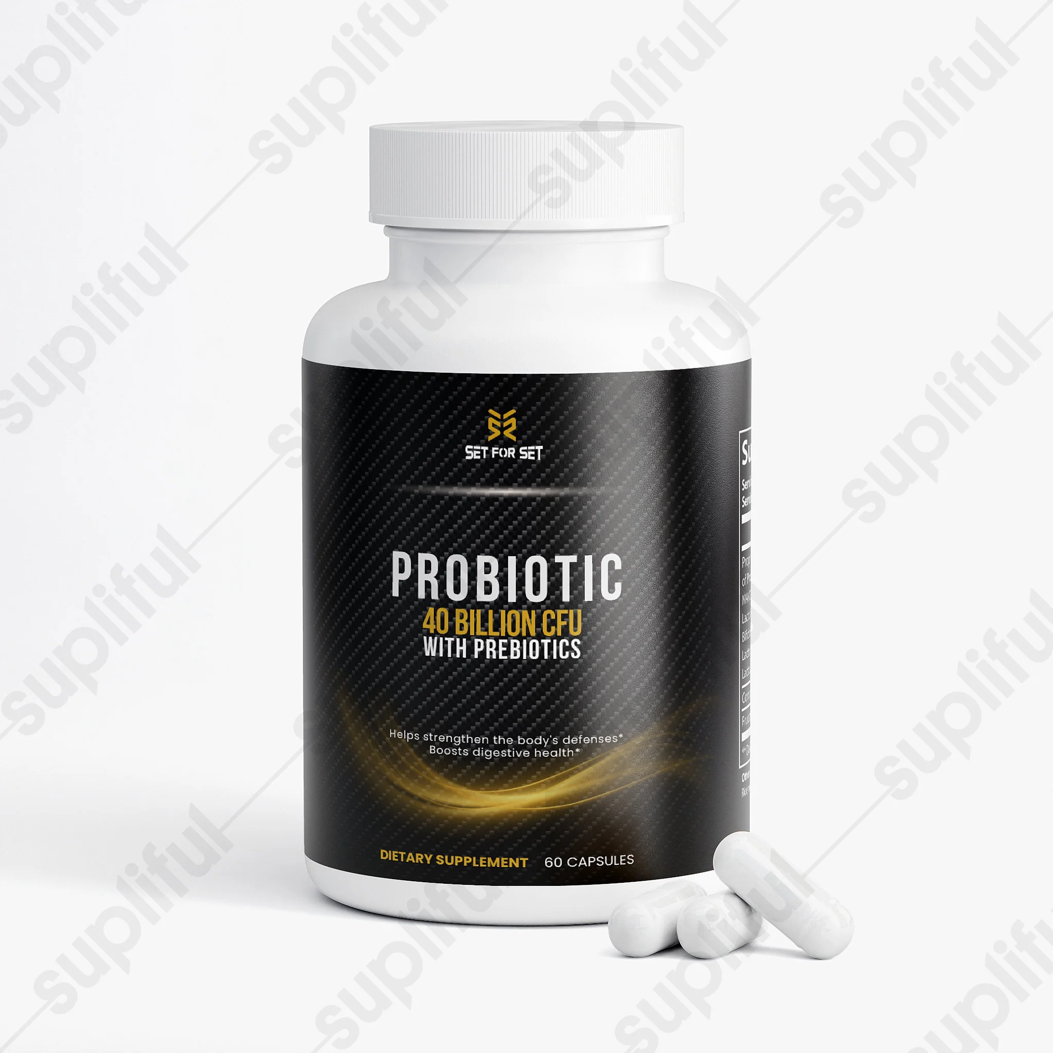 Probiotic 40 Billion with Prebiotics for Gut Health - Image 4
