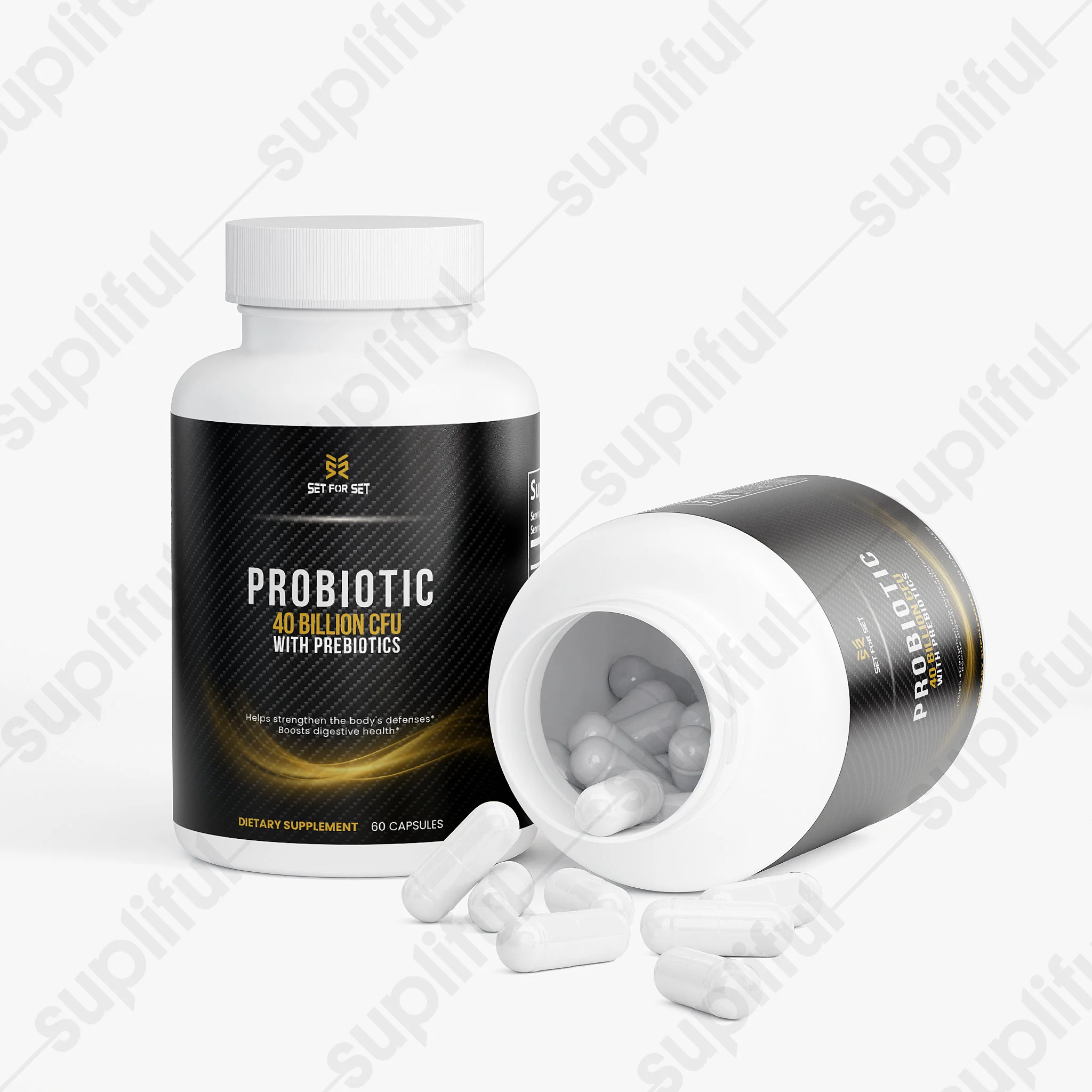 Probiotic 40 Billion with Prebiotics for Gut Health - Image 5