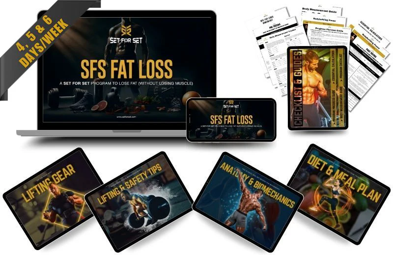 SFS 12-Week Fat Loss Program | 4, 5, 6-Day or Custom Workout Plan - Image 5