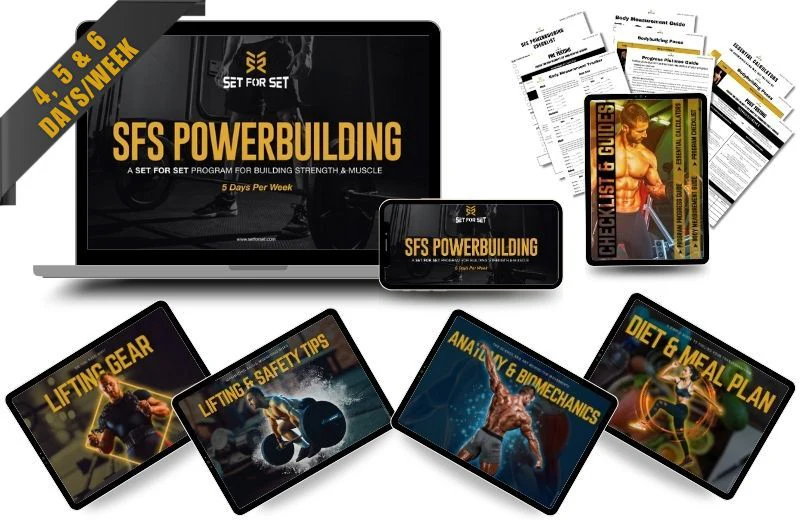 SFS 12-Week Powerbuilding Program | 4, 5 or 6-Day Split, or Customized - Image 5